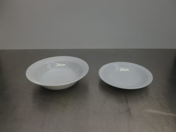 rond - diep bord 26cm - huren rondom Sint-Niklaas