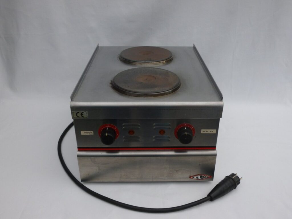 keukenmateriaal - elek. kookvuur 2 x 1500W - huren rondom Sint-Niklaas