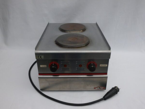 keukenmateriaal - elek. kookvuur 2 x 1500W - huren rondom Sint-Niklaas
