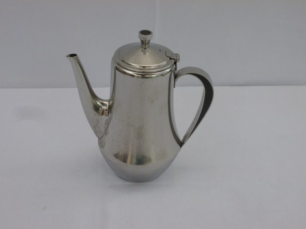 Opdienmateriaal - inox koffiekan 1