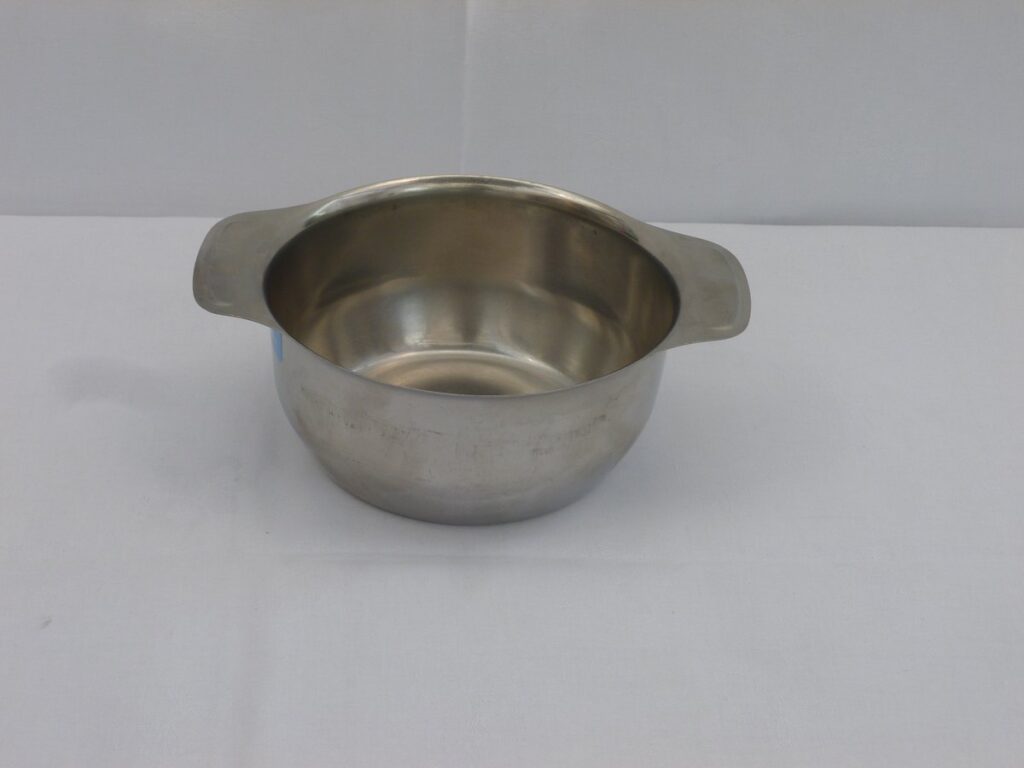 Opdienmateriaal - inox kom klein - huren rondom Sint-Niklaas
