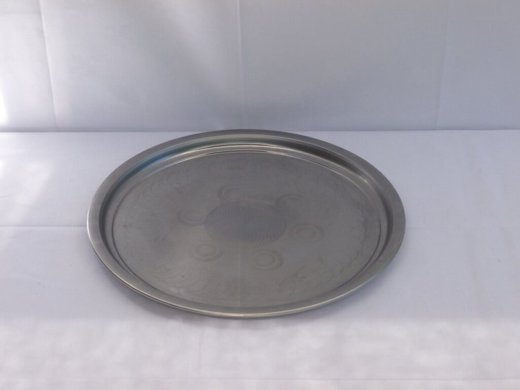 Opdienmateriaal - inox schotel 55cm - huren rondom Sint-Niklaas