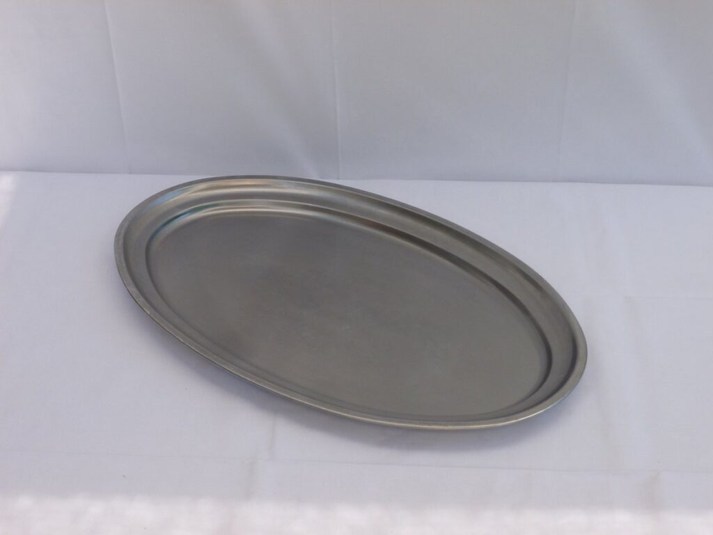 Opdienmateriaal - inox visschotel 70cm - huren rondom Sint-Niklaas