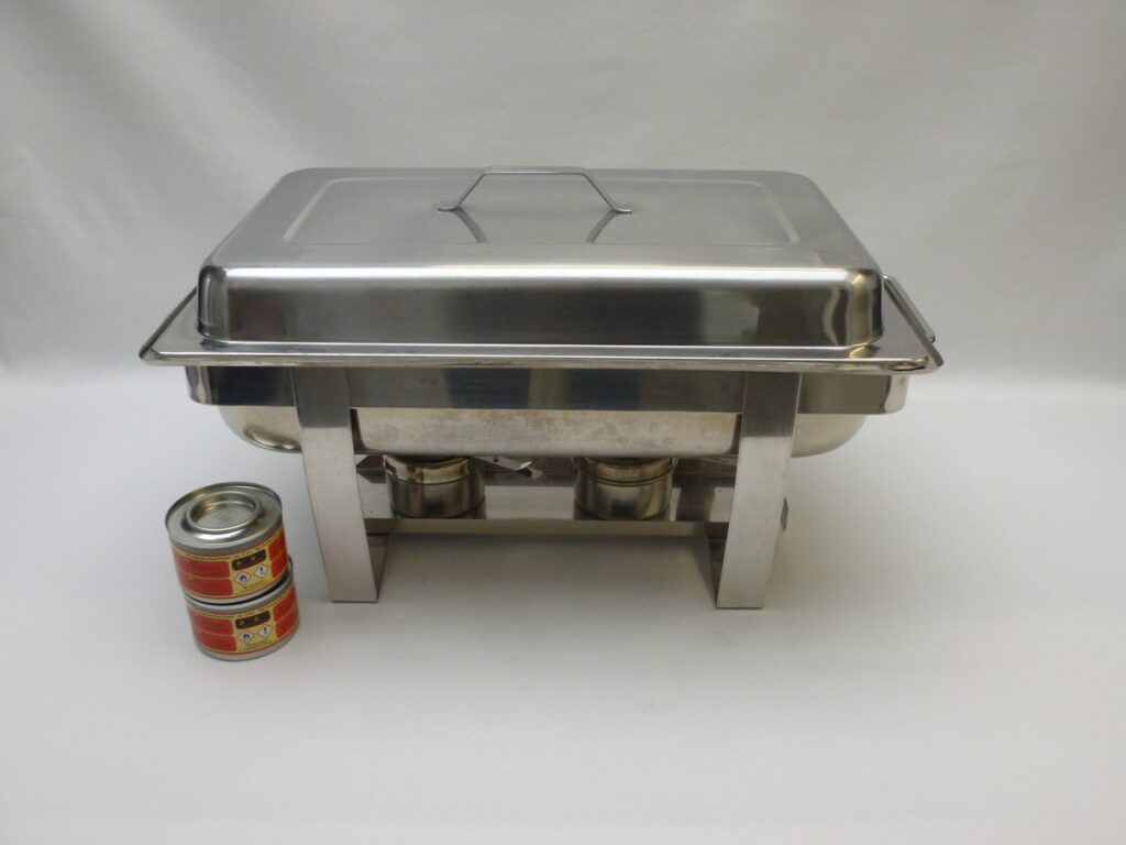 keukenmateriaal - tafel bain-marie incl. gastronorm en brandpasta - huren rondom Sint-Niklaas